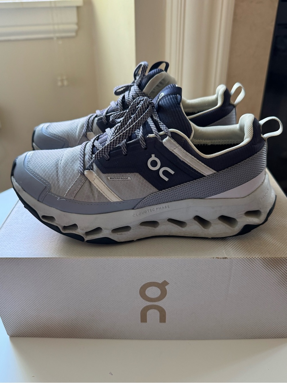 On Cloudhorizon Waterproof Shoes Women’s 7.5 Midnight Glacier